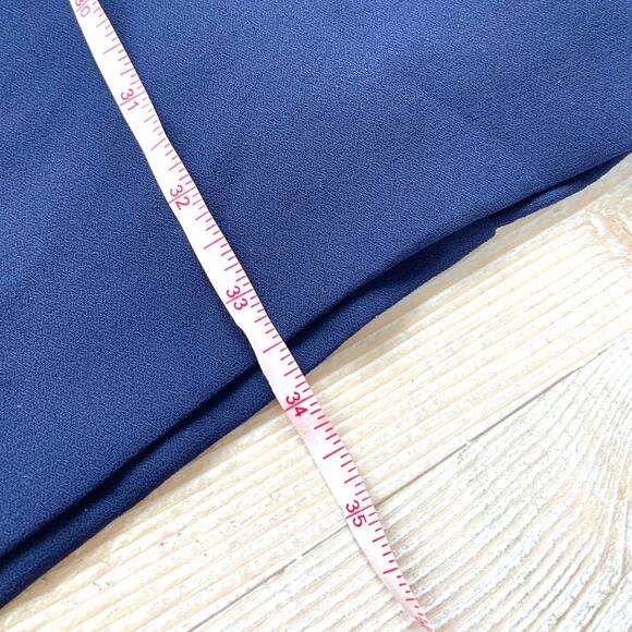 Vince Camuto Tie‎ Sleeve Shift Dress | Navy Size 2 - Picture 8 of 8